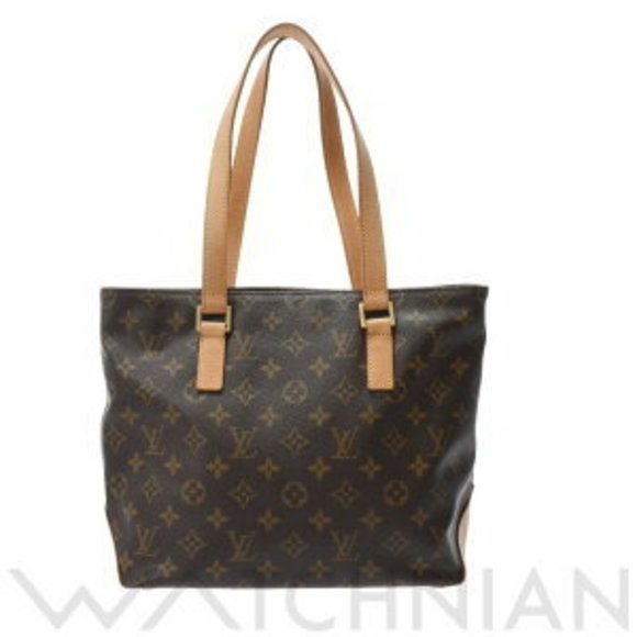 Louis Vuitton Monogram Cabas Piano Brown Canvas Tote Bag - Picture 1 of 9